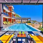 5 Bedroom Seaview With Private Pool And Jacuzzi Kalkan