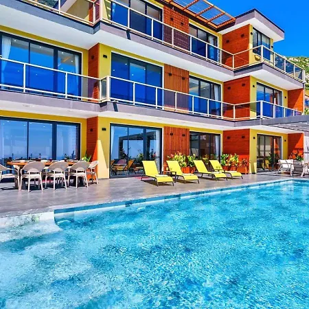 5 Bedroom Seaview With Private Pool And Jacuzzi * Kalkan