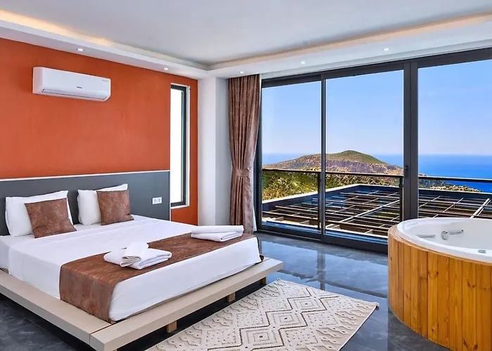 וילה 5 Bedroom Seaview With Private Pool And Jacuzzi