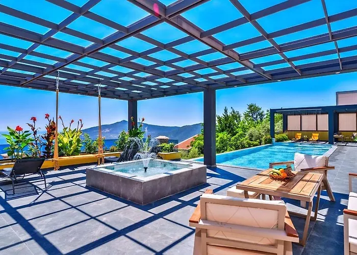 5 Bedroom Seaview With Private Pool And Jacuzzi וילה *
